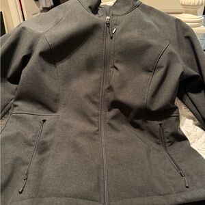 The North Face Charcoal Full-Zip Jacket